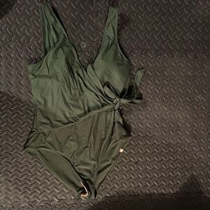 Summersalt Dark Green One Piece Swimsuit